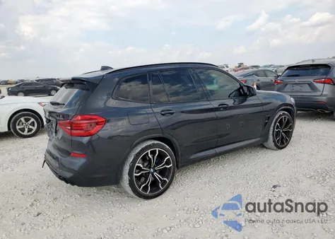 2021 BMW X3 M Competition z USA, uszkodzony, nr VIN 5YMTS0C08M9F87661